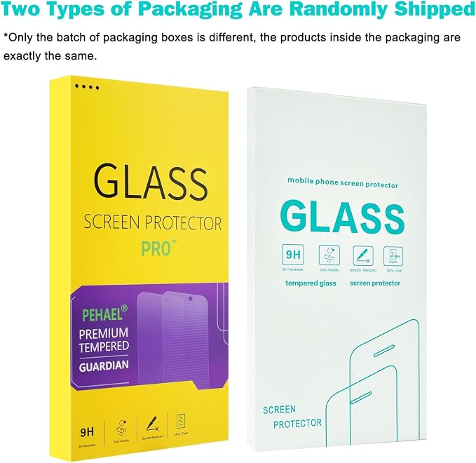 PEHAEL 2+2 Pack for iPhone 14 Pro Privacy Screen Protector - Image 9
