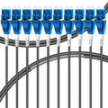 10-Pack - 5m Uniboot LC to LC Armored Fiber Patch Cable, Singlemode 9/125um by Bangun