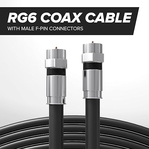 THE CIMPLE CO - RG6 Coaxial Cable 75 FT - RG6 Coax Cable - Image 2