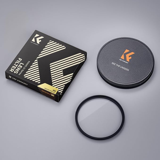 K&F CONCEPT 46mm MC UV Protection Filter Shockproof Tempered Optical Glass - Image 7