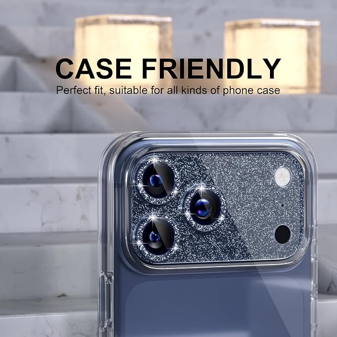 Choiche Compatible for iPhone 17 Pro Max Camera Lens Protector, Bling Camera - Image 4