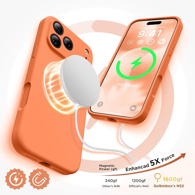 GolbinBox Magnetic for iPhone 17 Pro Max Case, Compatible - Image 5