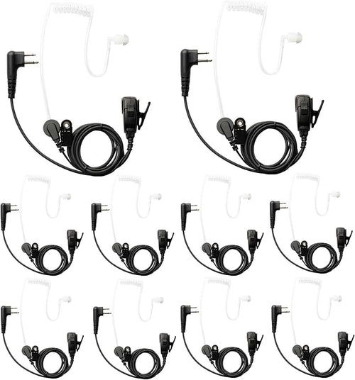 10 PCS CP200D RDM2070D Surveillance Earpiece Compatible by Yolipar