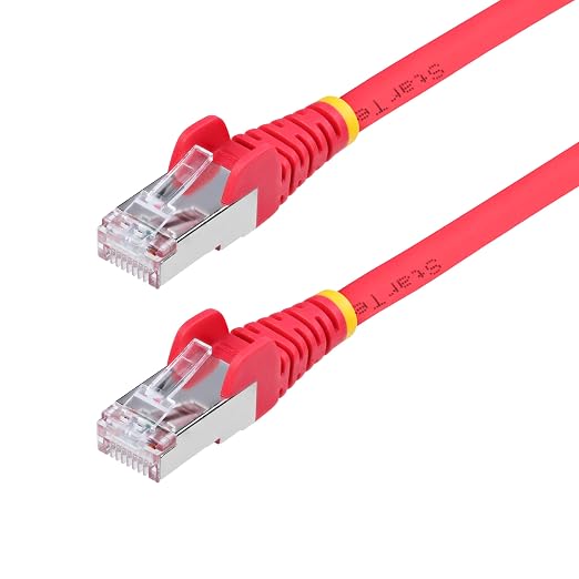 StarTech.com 10ft Red CAT6a Ethernet Cable, Snagless RJ45, 100W PoE++, 27AWG by StarTech