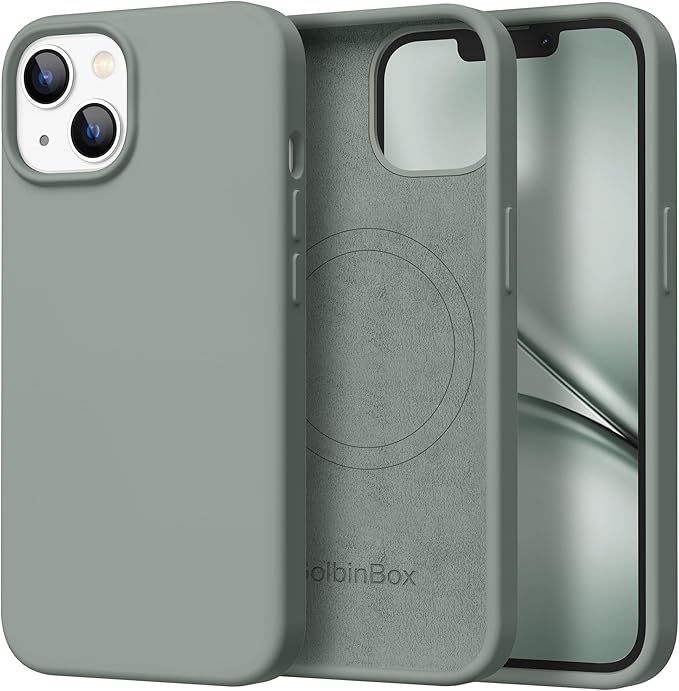 GolbinBox Magnetic for iPhone 13 Case & iPhone 14 Case, Compatible by GolbinBox
