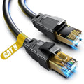 Vabogu Cat 8 Ethernet Cable 50FT, Heavy Duty 26AWG High Speed 40Gbps 2000MHz by VABOGU