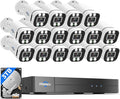 Hiseeu 16CH 3K Wired Security Camera System by Hiseeu