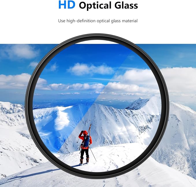 NEEWER 55mm MRC UV Protection Filter 30 Layer Multi Resistant Nano Coatings/HD - Image 5