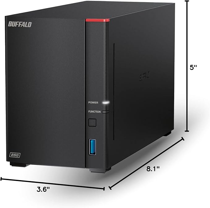 BUFFALO LinkStation 720 4TB 2-Bay Home Office Private Cloud Data Storage - Image 10