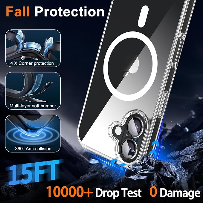 for iPhone 17 Case Clear, Magnetic iPhone 17Case - Image 6