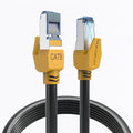 Cat 8 Ethernet Cable 25 ft, 40Gbps High Speed Gaming Network Cable 2000MHz by MUKSIRON