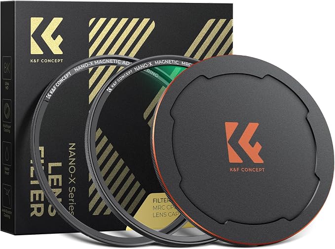 K&F CONCEPT Magnetic 62mm Circular Polarizers Filter by KFCONCEPT