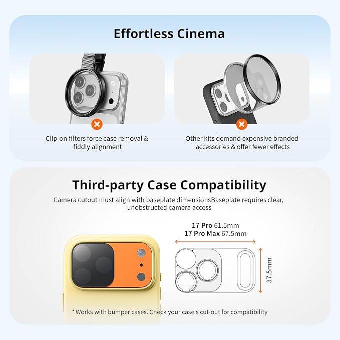 SmallRig Square ND & Black Mist Filter Kit - Image 9
