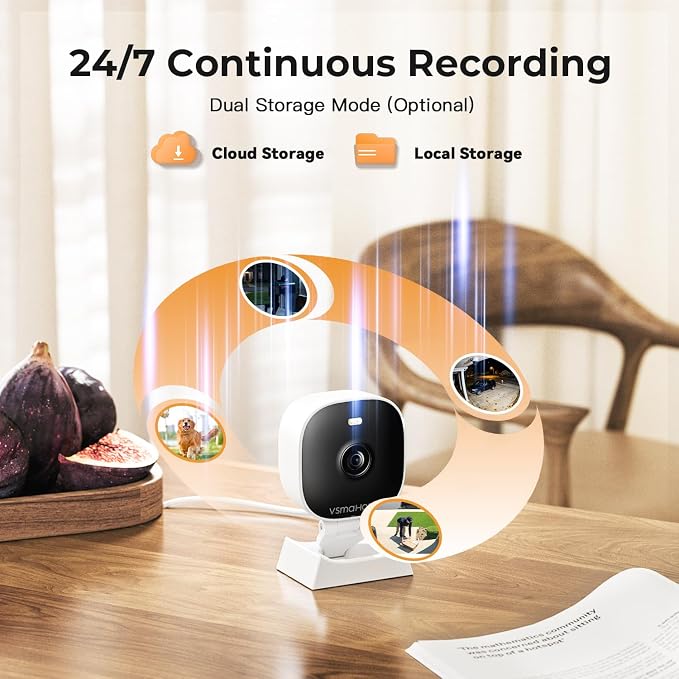 2K Cameras for Home Security Indoor/Outdoor, Inside Cameras for - Image 7