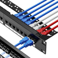 CableGeeker Patch Panel 24 Port Cat6 by CableGeeker