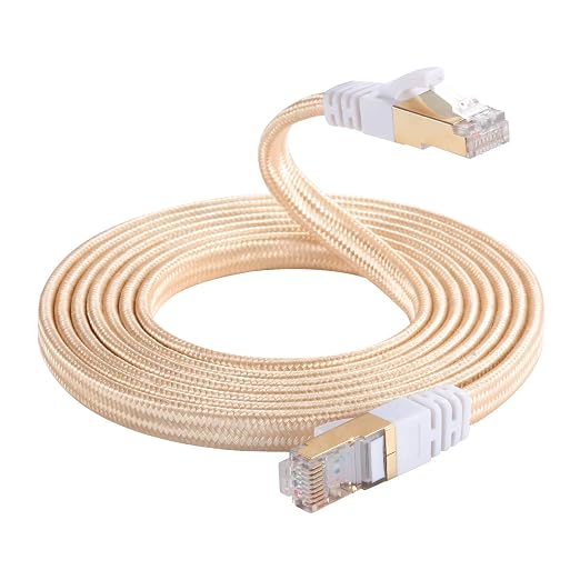 DanYee Nylon CAT8 High Speed Professional Gold Plated Plug STP Wires Ethernet - Image 5