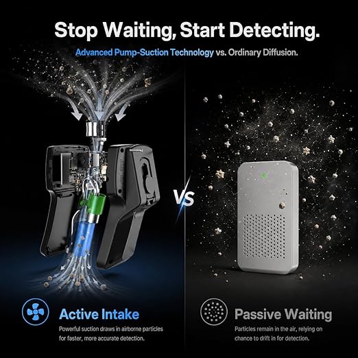 Temtop Handheld Particle Counter 0.3µm, 1.0µm Particulate Monitor PM2.5 - Image 8