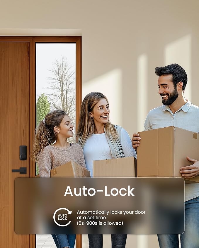 DESLOC Smart Door Lock B200, Smart Deadbolt Lock, Keyless Entry Door Lock - Image 8