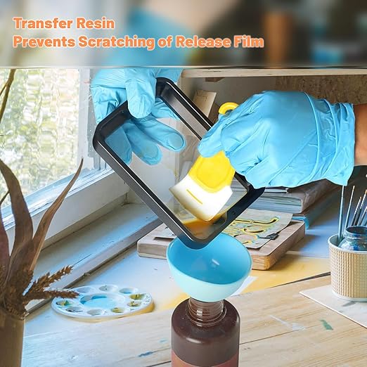 7Pcs UV Resin 3D Printer Must-Have Tool, Silicone Spatula, Brush - Image 2