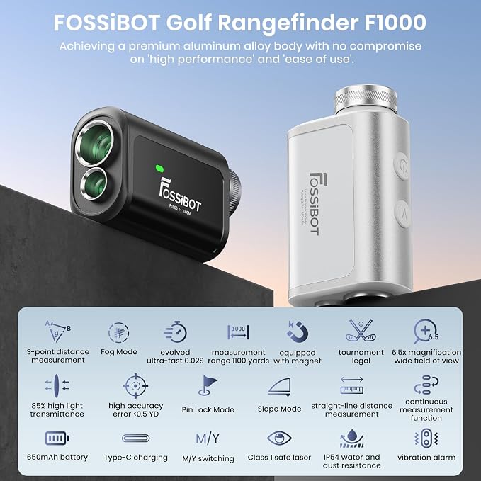 FOSSIBOT Range Finder Golf Rangefinder - Image 2