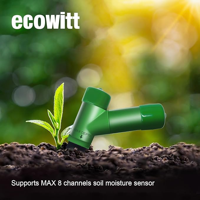 ECOWITT GW1206 Soil Moisture Tester Kit, Includes GW1200 IoT Wi-Fi Gateway and - Image 6