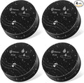 Geevon 4 Pack Water Leak Detectors, 100dB Water Sensor Alarms Flood Detector by GEEVON