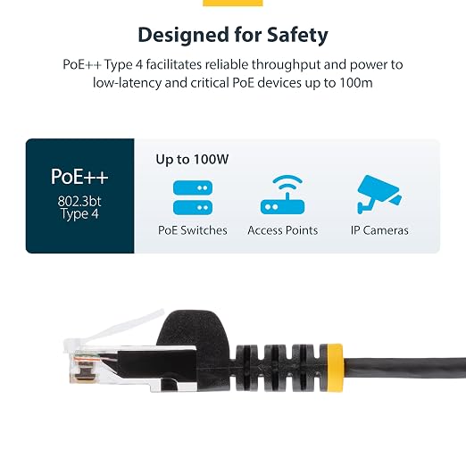 StarTech.com 7ft Purple Slim CAT6 Ethernet Cable, Snagless RJ45, 28AWG Pure - Image 5