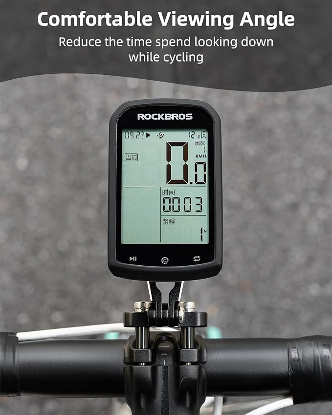 ROCKBROS Bike Computer Mount Adjustable Out-Front Bicycle Computer Mount - Image 4