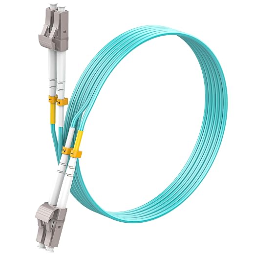 SpeedyCables- OM3 LC to LC Fiber Patch Cable 0.2M/7in, 10G/40Gb 50/125µm by SpeedyCables