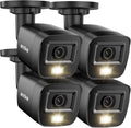 ANNKE 4 Packs 1080P HD TVI Home Security Camera Outdoor Indoor, IP66 Waterproof by ANNKE