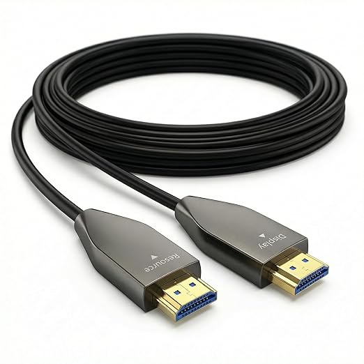 Fiber Optic HDMI Cable, Active Optical Cable High Speed HDMI Cord by Unknown