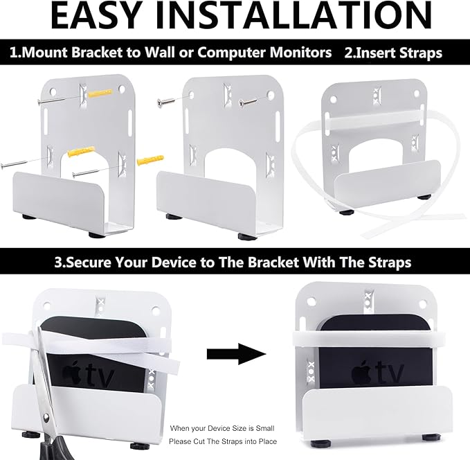 Cable Box Wall Mount Modem Adjustable Wall Mount - Image 4
