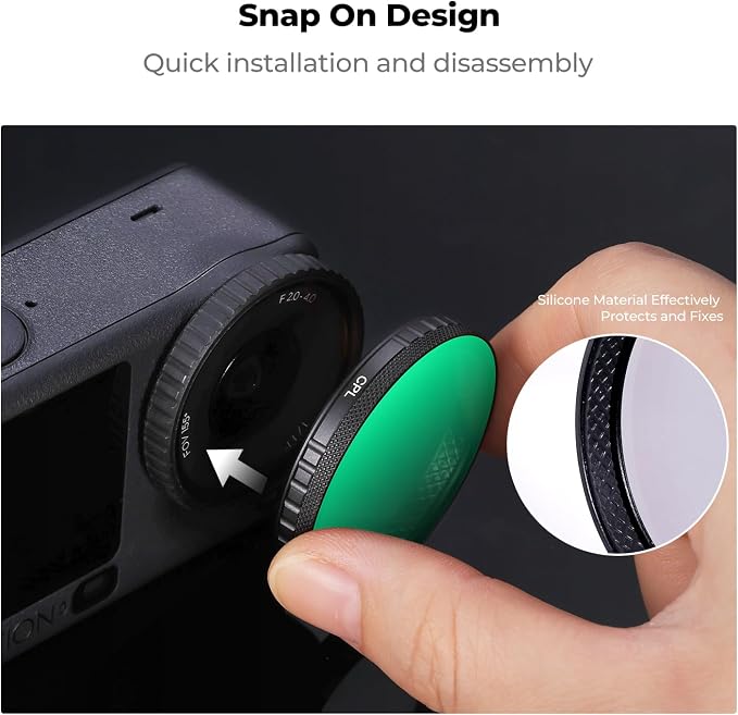 K&F CONCEPT Snap On CPL ND Filter Kit - Image 7