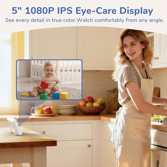 2026 1080P No WiFi Video Baby Monitor - Image 3