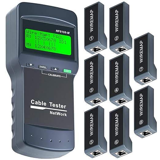 Network Cable Tester, Wire Fault Finder by VXSCAN