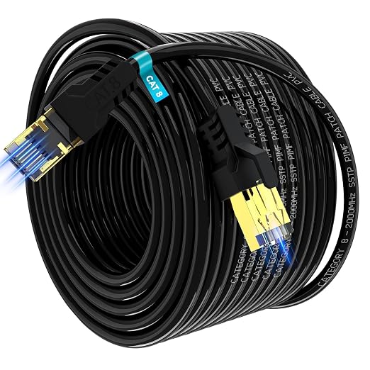 Cat 8 Ethernet Cable 150FT, High Speed 40Gbps, by Unknown