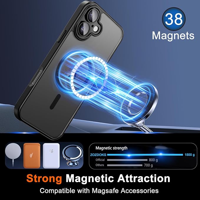 for iPhone 17 Case with Privacy Screen Protector and Camera Protection - Image 3