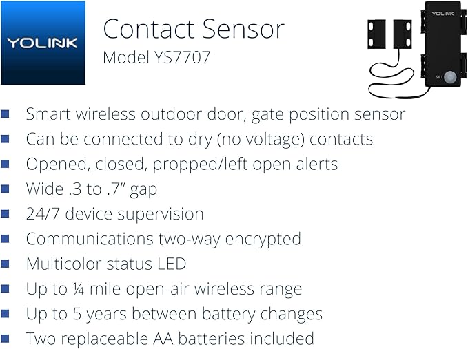YoLink LoRa Smart Outdoor Contact Sensor & SpeakerHub Starter Kit: SpeakerHub - Image 3