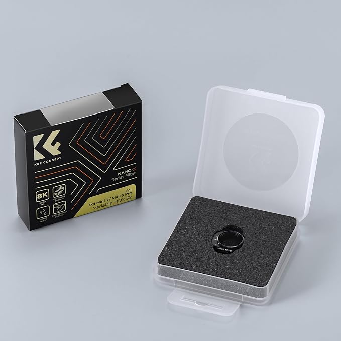 K&F Concept Mini 3 Pro Variable ND2-32 ND Filter Compatible - Image 8