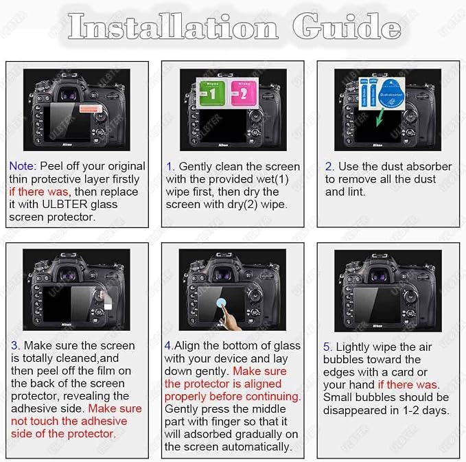 ULBTER Screen Protector for Sony Alpha A7S III A7S II A7SIII A7SII 7S III 7S - Image 8