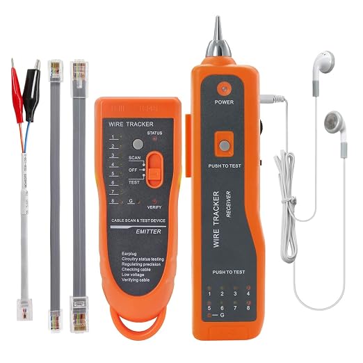 Ethernet Cable Tracker LAN Network Cables Tester Multifunction Line Finder by FC-6S