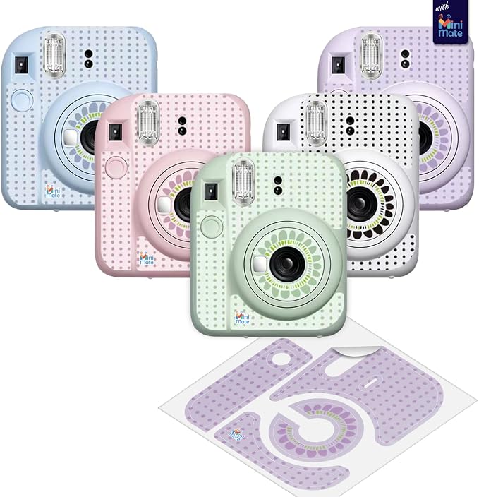 Fujifilm Instax Mini 12 Instant Camera Clay White + Carrying Case + Fuji Instax - Image 7
