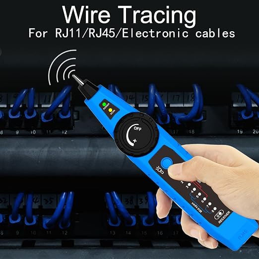 NF-810 Multifunctional Network Cable Tester, Ethernet LAN Network Wire Tracker - Image 3