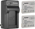 Kastar 2-Pack Battery and AC Wall Charger Replacement by Kastar