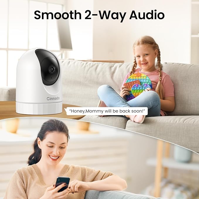 2K Indoor Security Camera-Baby Monitor - Image 7