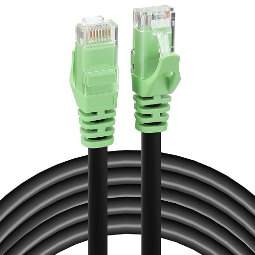 Rapink Cat6 Outdoor Ethernet Cable 250 ft, Ethernet Cable UV Resistant by Rapink