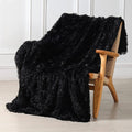 Tuddrom Decorative Extra Soft Faux Fur Blanket Twin Size 70" x78", Reversible by Tuddrom