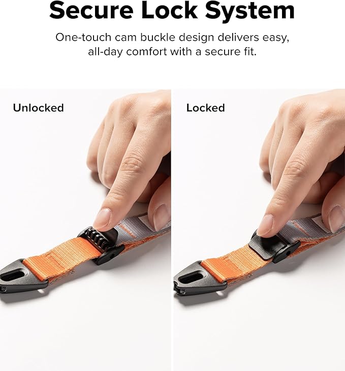 Ringke Cam Buckle Hand Strap Secure Anti-Theft, Anti-Drop Phone Strap - Image 4