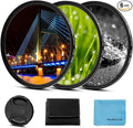 Sedremm Compatible with 82mm Star Filter 3 Pieces Starburst Lens Filter Canon by Unknown