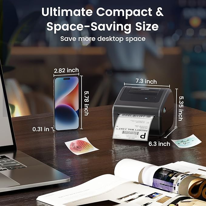 Bluetooth Shipping Label Printer - Image 5